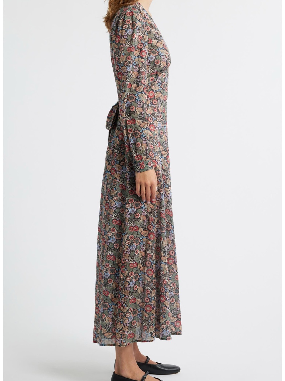 DOEN CHARLESTON DRESS -- WILDBERRY THICKET - Picture 4 of 7